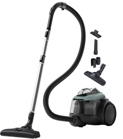 AEG Stofzuiger zonder zak, parketzuigmond, 74dB, ocean green AL61C2OG AEG Stofzuiger zonder zak, parketzuigmond, 74dB, ocean green AL61C2OG