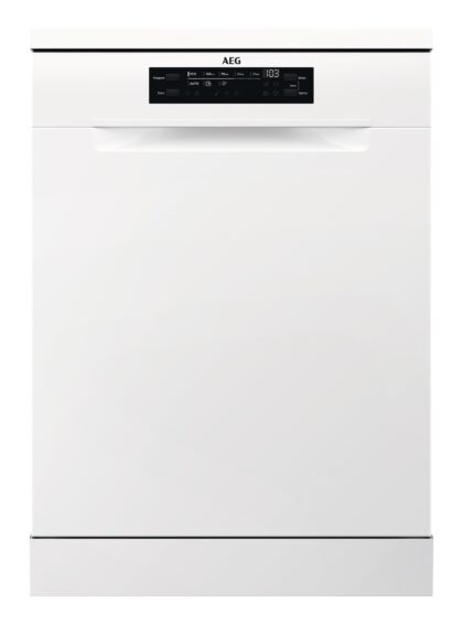 AEG Vaatwasser vrijstaand, 13 bestekken, Softsprikes, 8 programma’s, wit, C FFB64627ZW AEG Vaatwasser vrijstaand, 13 bestekken, Softsprikes, 8 programma’s, wit, C FFB64627ZW