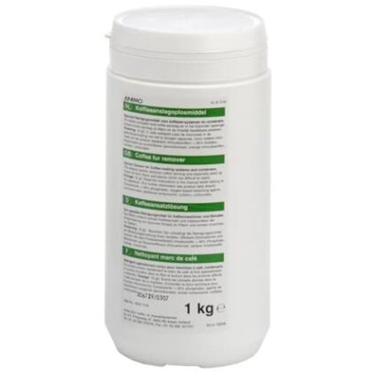 ANIMO KOFFIEZETSYSTEMEN Koffieaanslagoplosmiddel – bus van 1kg 00008