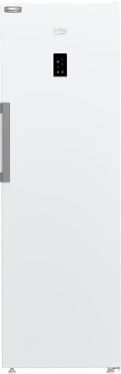 BEKO Eendeurskoelkast 365l 186x60cm No Frost LED display E B3RMLNE444WH