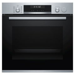 BOSCH Multifunctionele oven met stoom inbouw, 10 functies, EcoClean Direct, A, inox HRA558BS1