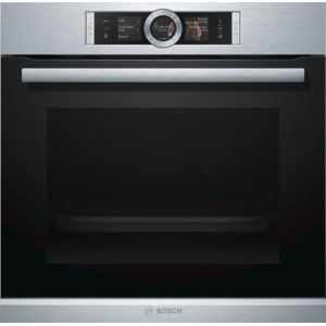 BOSCH Combi oven / stoomoven inbouw, 71l, Assist, EcoClean, A+, inox HSG656XS1