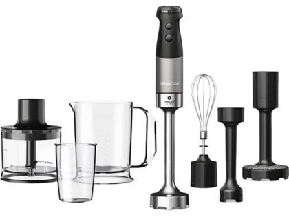 BRAUN Staafmixer Triblade XL Pro 1200W, inox staaf, hakmolen, pureerstaaf,ice crusher HBM80.327BK null 0