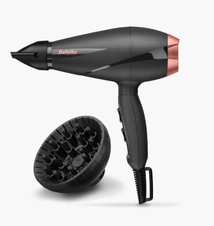 Babyliss Haardroger Smooth Pro 2100W, professionele AC motor, 2 temperaturen BA6709DE