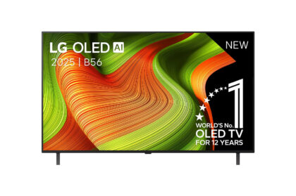 LG TV 55 inch  OLED AI B5 4K Smart TV 2025 OLED55B56LA