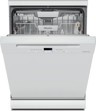 MIELE Vaatwas vrijstaand Comfort besteklade AutoOpen 43db wit 12868080