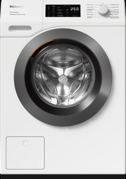 MIELE Wasmachine 9kg, 1400t, schuin paneel, Cap dosing, Exc Chrome Edition, A-20% WED395WCS