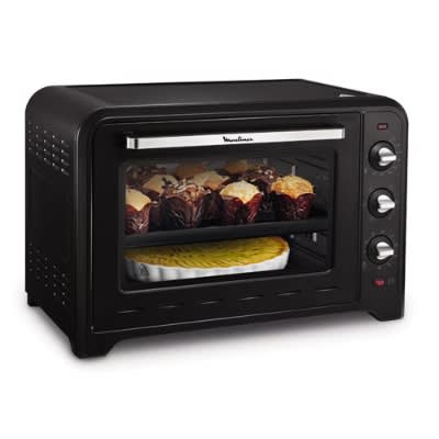 MOULINEX Oven Optimo vrijstaand, 60l, 41,6×62,2x44cm (HxBxD), zwart OX495810