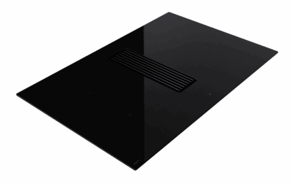 NOVY Kookplaat + dampkap geïnegreerd 80cm, Easy Up Prestige 80 1861