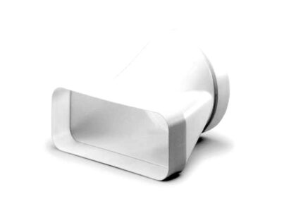 NOVY Overgangstuk naar dia 150mm – vlakke kanalen naar ronde kanalen – 94x227x190 mm 906406