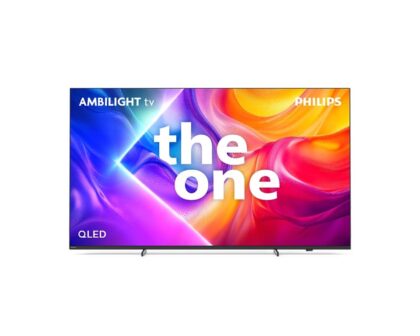 Philips Consumer TV QLED 4K UHD the one 43”, TITAN OS, 120hz, Ambilight 3, Central neck stand 43PUS9050/12