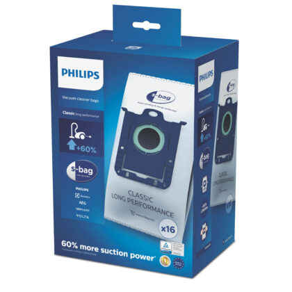 Philips Consumer Stofzakset S-bag Long Performance 4st FC8021/05