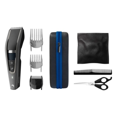 Philips Consumer Tondeuse HairClipper Series 7000 – 90min – 28 lengtestanden – Trim-n-Flow HC7650/15
