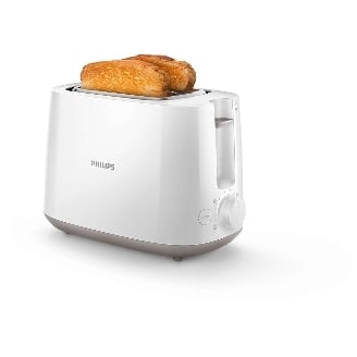 Philips Consumer Broodrooster Daily Collection – 2 sleuven – 8 standen – wit HD2581/00