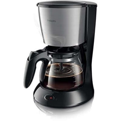 Philips Consumer Koffiezetapparaat Daily Collection – 1,2l – zwart/metaal HD7462/20