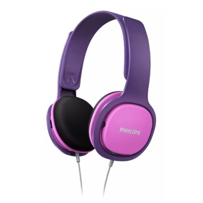 Philips Consumer On-ear kinderhoofdtelefoon – volumebegrenzing 85dB – roze/paars SHK2000PK/00
