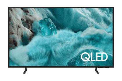 Samsung TV QLED, 55 inch, Q4 AI, 4K Upscaling, Color booster pro, AI Auto game mode QE55Q7F3AUXXN