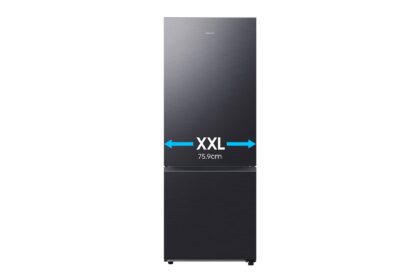 Samsung Koelkast combi bottom XXL 370lt/168l, 2030x759x711mm (HxBxD), NoFrost,inox black RB53DG706AB1EF Samsung Koelkast combi bottom XXL 370lt/168l, 2030x759x711mm (HxBxD), NoFrost,inox black RB53DG706AB1EF