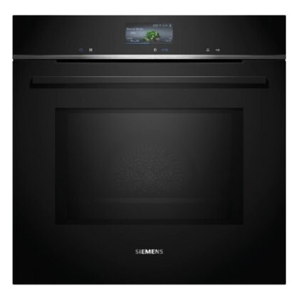 Siemens Huishoud Oven combi-microgolf HC, 60cm, ecoClean, 19 functies, softMove, zwart HM736GAB1