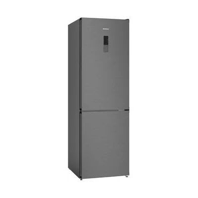 Siemens Huishoud Koelkast combi-bottom vrijstaand 218/103L, 186cm, HyperFresh, zwart inox, D KG36NXXDF
