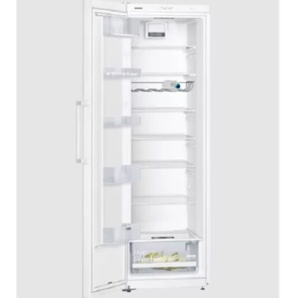 Siemens Huishoud Koelkast vrijstaand 346L 186x60x65cm comb. met GS36NVWFP hyperFresh D wit KS36VVWDP