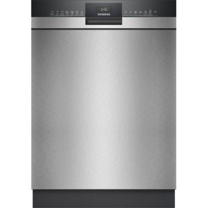 Siemens Huishoud Vaatwas onderbouw, iQ300, 6 progr, 5 functies, besteklade, inox front, A SN43ES22CE