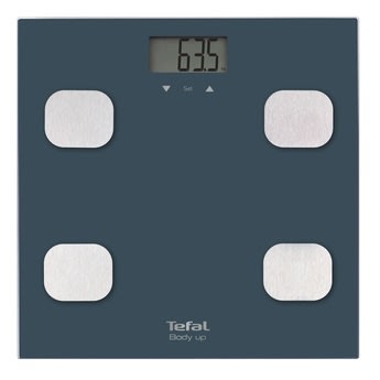 TEFAL Personenweegschaal Body Up – 150kg – vetmeting – BMI-berekening BM2520V0