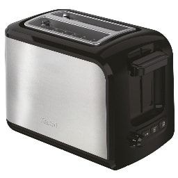 TEFAL Broodrooster Toaster Express – 2 sleuven – 7 standen – rvs/zwart TT410D10