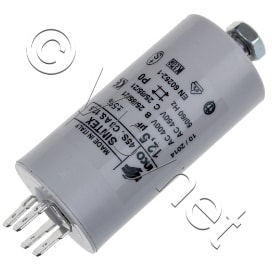 VEDELEC Bedrijfscondensator voor motor 12.5µf/Klem 450V 0000364