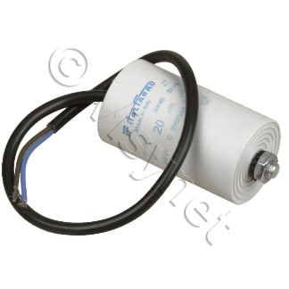 VEDELEC Condensator Electrol. met draad 20µf 450V 0013131