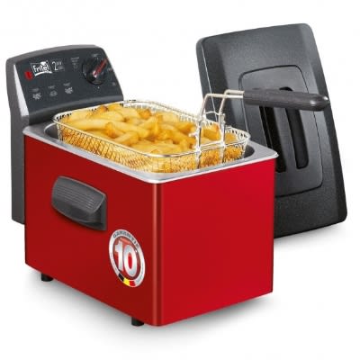 Van Ratingen Friteuse Turbo – 2300W – 3l – 2-4 personen – antistofdeksel 137234