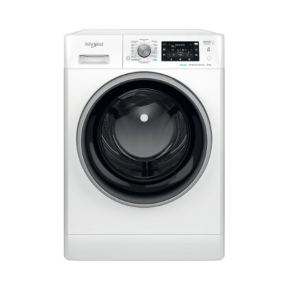 WHIRLPOOL Vrijstaande Wasmachine voorlader, 8Kg, FreshCare+ Stoom,1400T FFD8489EBSVBE